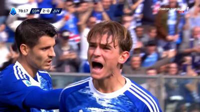  گل دوم کومو به یوونتوس (نیکو پاز)