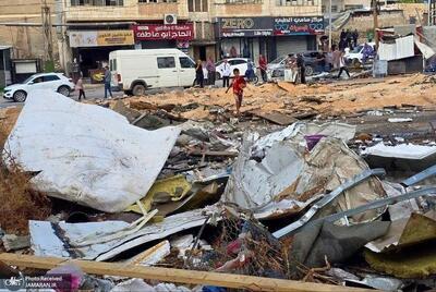  ویرانی گسترده در شمال کرانه باختری به دلیل حملات اسرائیل + عکس ها