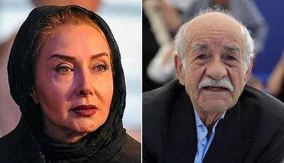  واکنش کتایون ریاحی به سعید پورصمیمی در مراسم ختم ناصر تقوایی/ ویدئو