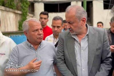 جلسه علی پروین با بزرگان پرسپولیس بعد از خداحافظی درویش +عکس