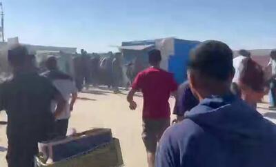  فیلم/ شهادت ۵ فلسطینی در حمله به غزه