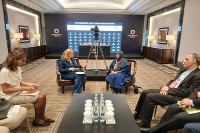  دیدار دبیر اجرایی کمیسیون اقتصادی سازمان ملل با رئیس سازمان محیط زیست