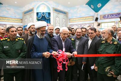  آیین افتتاحیه چهاردهمین نمایشگاه ملی کتاب دفاع مقدس در بجنورد