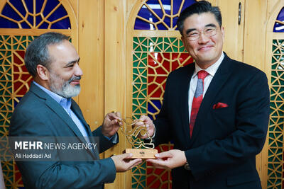  بازدید سفیر کره جنوبی از خبرگزاری مهر