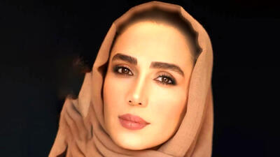  عگس / اقدام خلاقانه  سوگل طهماسبی در جشن اولین سالگرد عروسی اش/ نمایش حلقه های زناشویی با کیکی بنفش زنانه ...