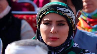  عکس / تیپ و استایل جسورانه و جذاب شیدا یوسفی بازیگر سریال نون خ در اکران فیلم کج پیله !