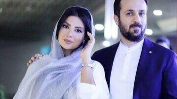  عکس جذاب احمد مهران‌ فر و همسرش!