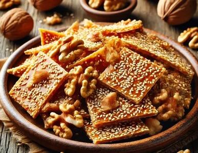  طرز تهیه سوهان گردویی یک عصرانه و میان‌ وعده خوشمزه