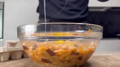  طرز تهیه بهترین غذای ایتالیایی با تنها یک بادمجان  و برنج