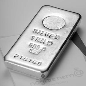  معامله ۳۰۹ کیلوگرم شمش نقره در بورس کالا