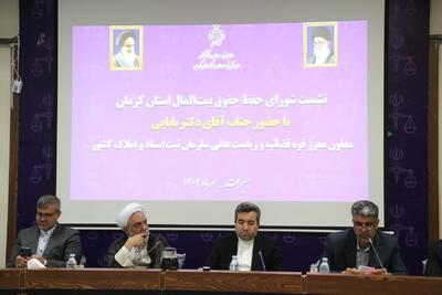  ۱۹ هزار سند مالکیت به دستگاه‌ها و بهره‌برداران کرمانی تحویل شد