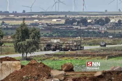  اقدامات تحریک‌آمیز ارتش صهیونیستی در حومه قنیطره