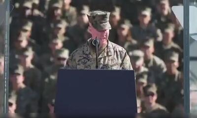  لفاظی فرمانده تفنگداران دریایی آمریکا ؛ تبلیغات روانی یا نزدیک بودن جنگ بزرگ؟ + فیلم