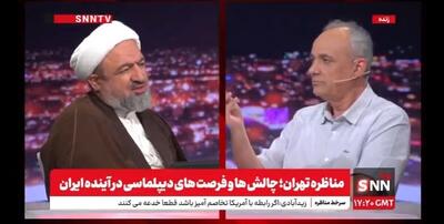  مجادله جالب رسایی و زیدآبادی/ حمید رسایی: آمریکا می‌گوید هسته‌ای نباید داشته باشی شما چه می‌گویید؟ / زیدآبادی: هسته‌ای را تعطیل می‌کنم! + فیلم