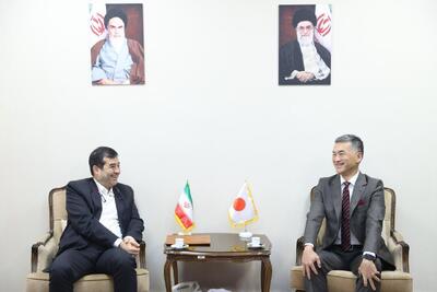  دیدار سفیر ژاپن با وزیر ورزش و جوانان