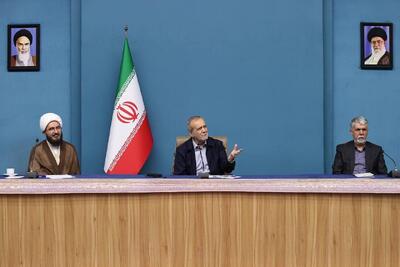 وزیر ارشاد پزشکیان ممنوع التصویر شد!