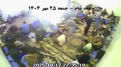  فیلم دوربین مدار بسته زندان قزل‌حصار از اعتصاب سنگین!