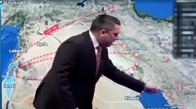  شبکه عربی: ایران شش پایگاه موشکی جدید راه انداخته + زیرنویس