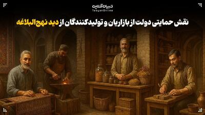  نقش حمایتی دولت از بازاریان و تولیدکنندگان از دید نهج‌البلاغه