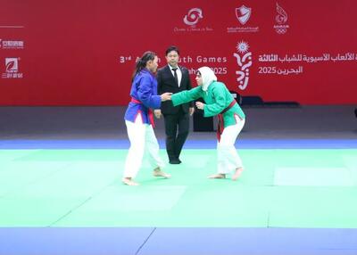  اولین مدال ایران در بحرین به نام یک دختر