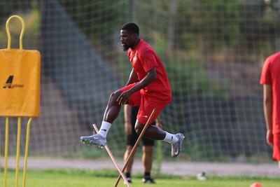  غایب بزرگ پرسپولیس در تمرین آفتابی شد (عکس)