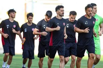 تمرین پرتلاطم پرسپولیس بعد از استعفای درویش