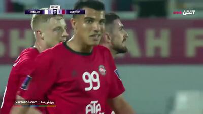 گل اول تراکتور به شارجه +فیلم