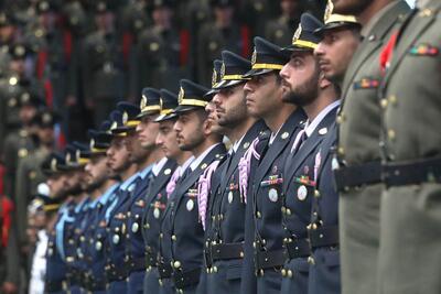  عکس/ مراسم دانش‌آموختگی دانشجویان دانشگاه‌های افسری ارتش