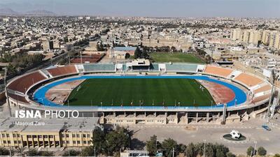  ورزشگاه نصیری یزد آماده میزبانی