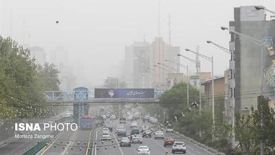 هوای تهران همچنان در وضعیت نارنجی