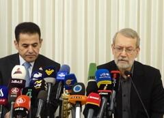 عکسی که لاریجانی از دیدار امروزش با مشاور امنیت ملی عراق در تهران منتشر کرد