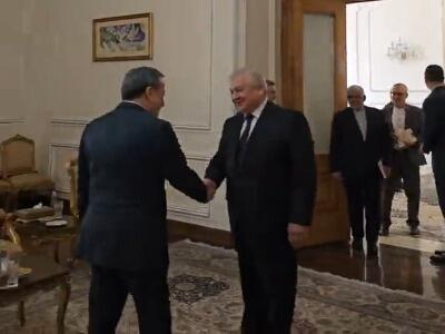 لاورنتیف، نماینده پوتین در امور سوریه با عراقچی دیدار کرد