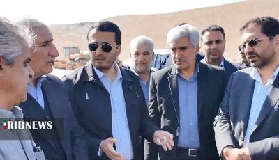  بازدید معاون وزیر راه از طرح کمربندی ایلخچی