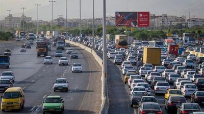  ترافیک سنگین در آزادراه های البرز؛ جاده کرج- چالوس تا شهرستانک باز است