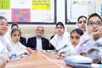 سفر سرزده رئیس‌جمهور به قدس؛ پزشکیان از یک مدرسه بازدید کرد