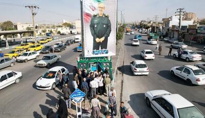  رونمایی از یادمان سپهبد شهید شادمانی در همدان