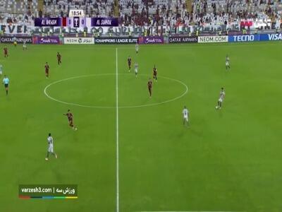 گل اول الدحیل به الوحده