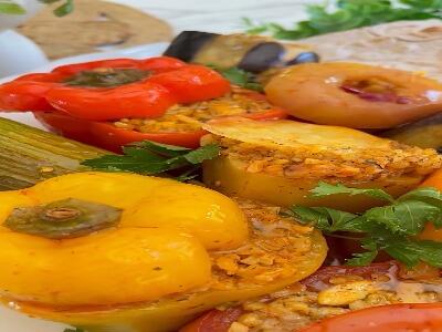  دلمه سبزیجات ، طعم خوشمزگی و خلاقیت