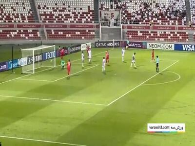 اعتراض شدید هواداران شارجه پس از گل چهارم تراکتور