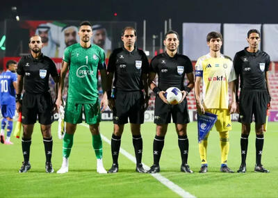  داور خوش‌یمن عمانی بازی استقلال را سوت می‌زند