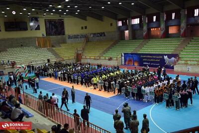  مراسم افتتاحیه المپیاد استعدادهای برتر هندبال در کرمانشاه برگزار شد
