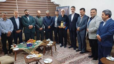  مدیرکل ورزش و جوانان از خانواده شهدای ورزشکار جودو در بهشهر تجلیل بعمل آورد