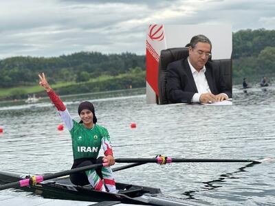  پیام تبریک و قدردانی استاندار آذربایجان‌غربی از فاطمه مجلل