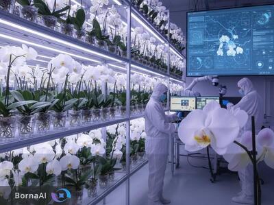 تولید انبوه ارکیده فالانوپسیس با روش نوین