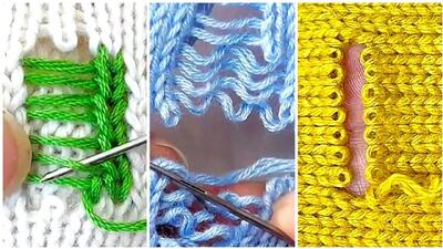  ۳ ساده ترین و کاربردی ترین روش ها برای تعمیر سوراخ های ژاکت های بافتنی در خانه!