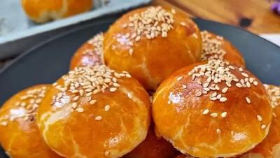  نان شیرین سنتی مغزدار، کنار چای خیلی میچسبه !