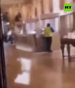  جدیدترین تصاویر از سرقت موزه لوور/ 9 قطعه از مجموعه جواهرات ناپلئون دزدیده شد+ فیلم