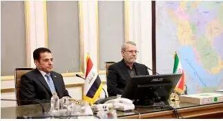 بیانیه بغداد درباره رایزنی لاریجانی و الاعرجی در تهران