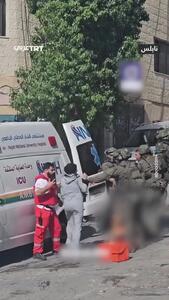  سیلی سرباز اسرائیلی به صورت زن فلسطینی