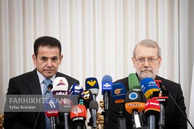  دیدار مشاور امنیت ملی عراق با علی لاریجانی